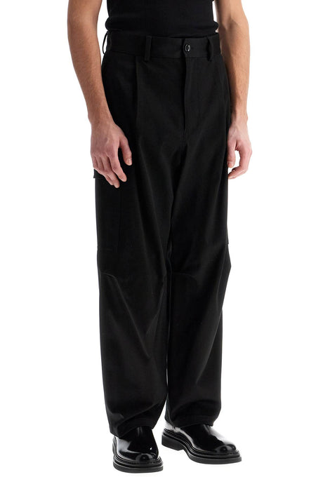 DOLCE & GABBANA Men's Stretch Cotton Cargo Pants - Size 48