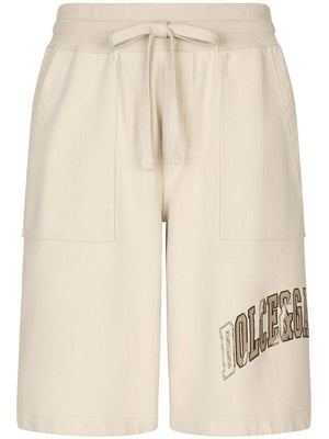 DOLCE & GABBANA Men's Classic Beige Bermuda Shorts