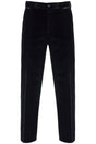 DOLCE & GABBANA Velvet Tuxedo Pants - Slim Fit