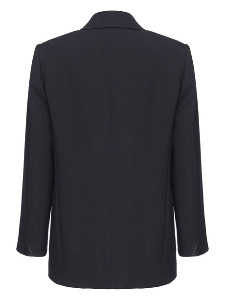 PINKO Double-Breasted Twill Jacket for Women