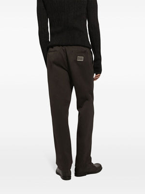 DOLCE & GABBANA High Waist Tapered Trousers