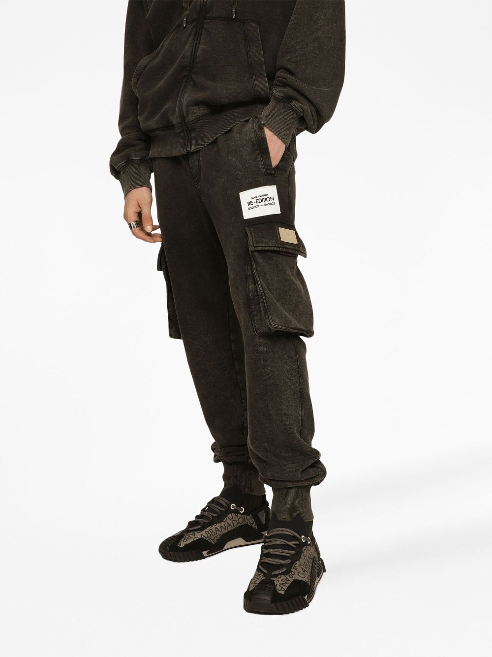 DOLCE & GABBANA Black 23FW Straight Pants for Men