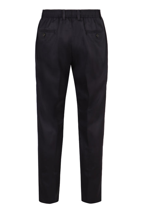 DOLCE & GABBANA Luxury Tailored Wool Trousers