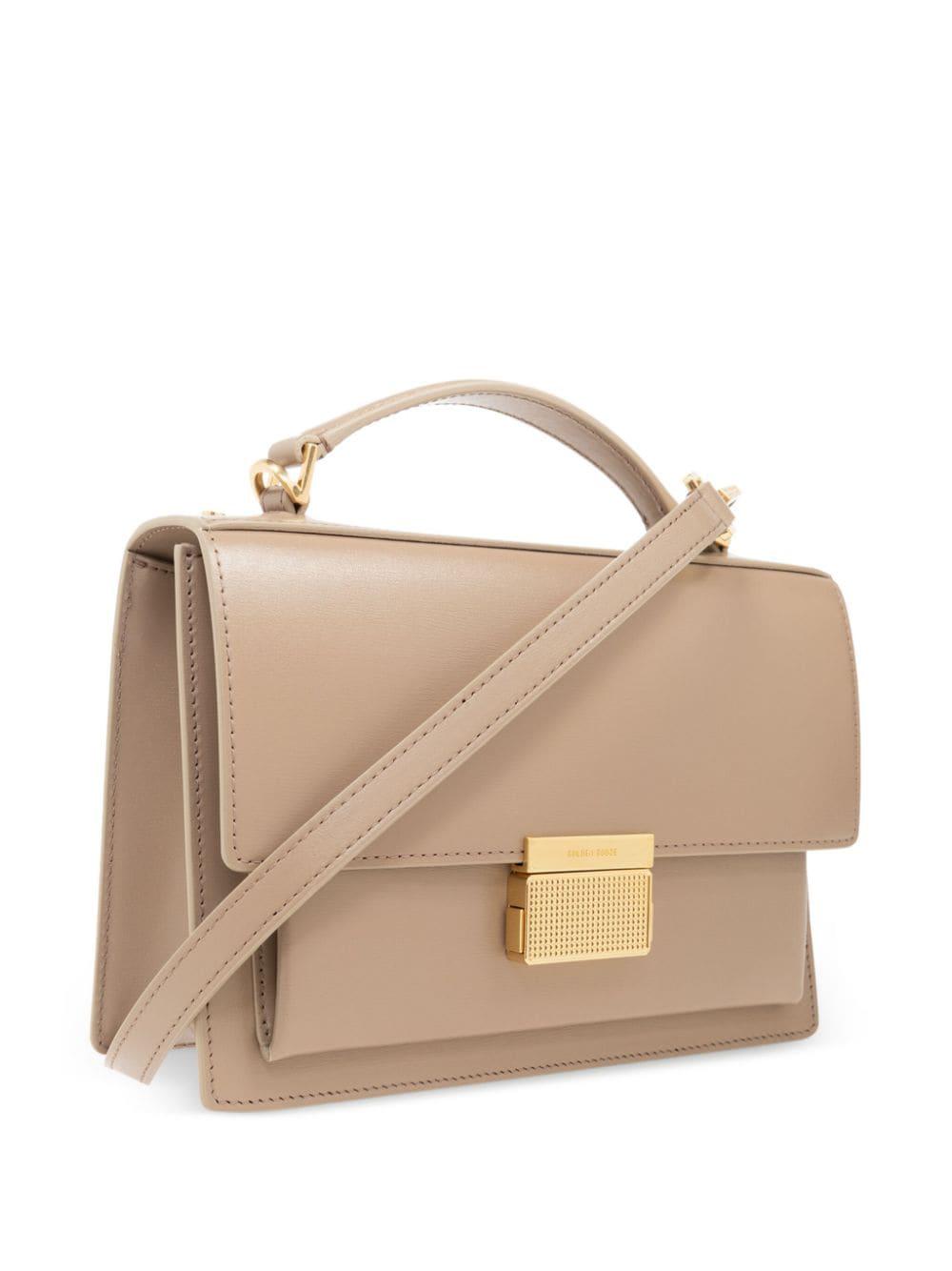 GOLDEN GOOSE Cappuccino Venezia Leather Tote