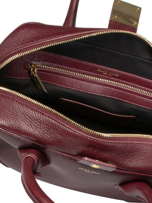 GOLDEN GOOSE Vita Mini Bordeaux Leather Handbag