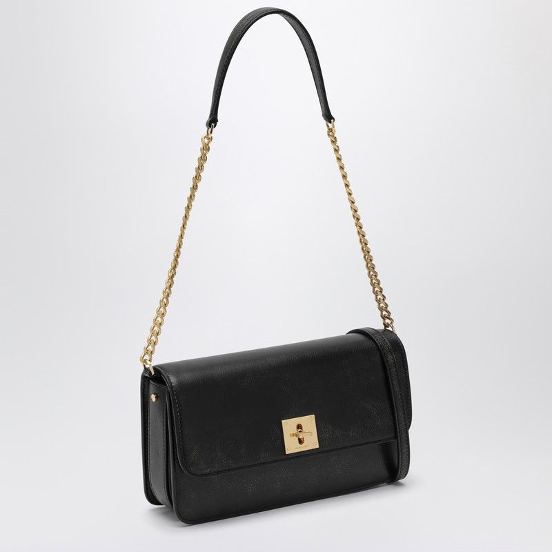 GOLDEN GOOSE Mini Luxe Leather Handbag with Detachable Chain