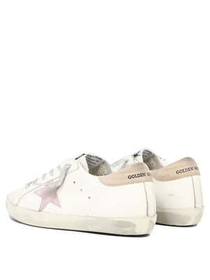 GOLDEN GOOSE Chic Superstar Leather Sneakers for Women