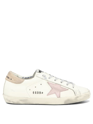 GOLDEN GOOSE Chic Superstar Leather Sneakers for Women