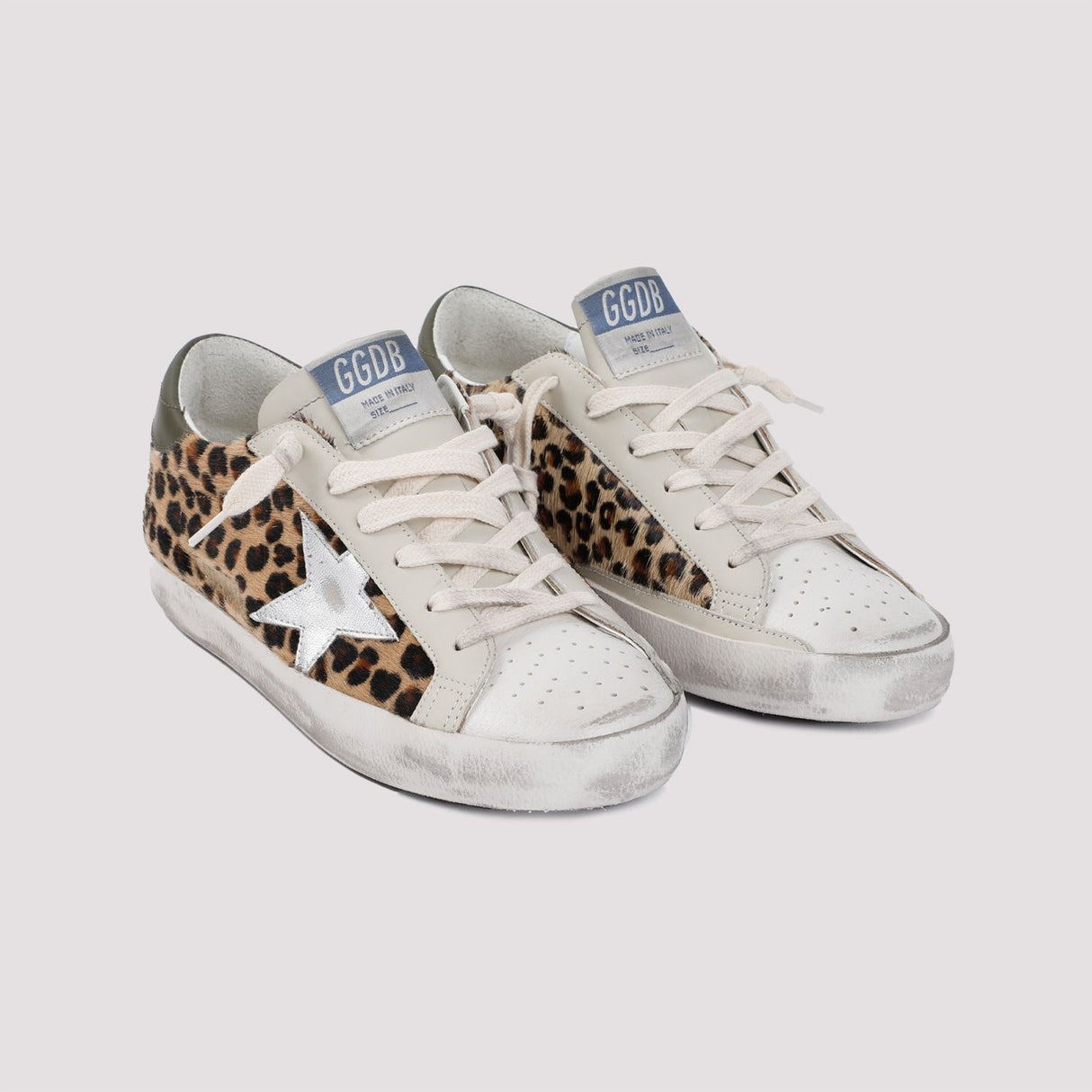 GOLDEN GOOSE Superstar Vintage Leather Sneakers for Women - Fall/Winter 2024