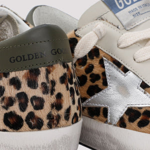 GOLDEN GOOSE Giày Sneaker da cổ điển mini siêu sao - Thu/Đông 2024