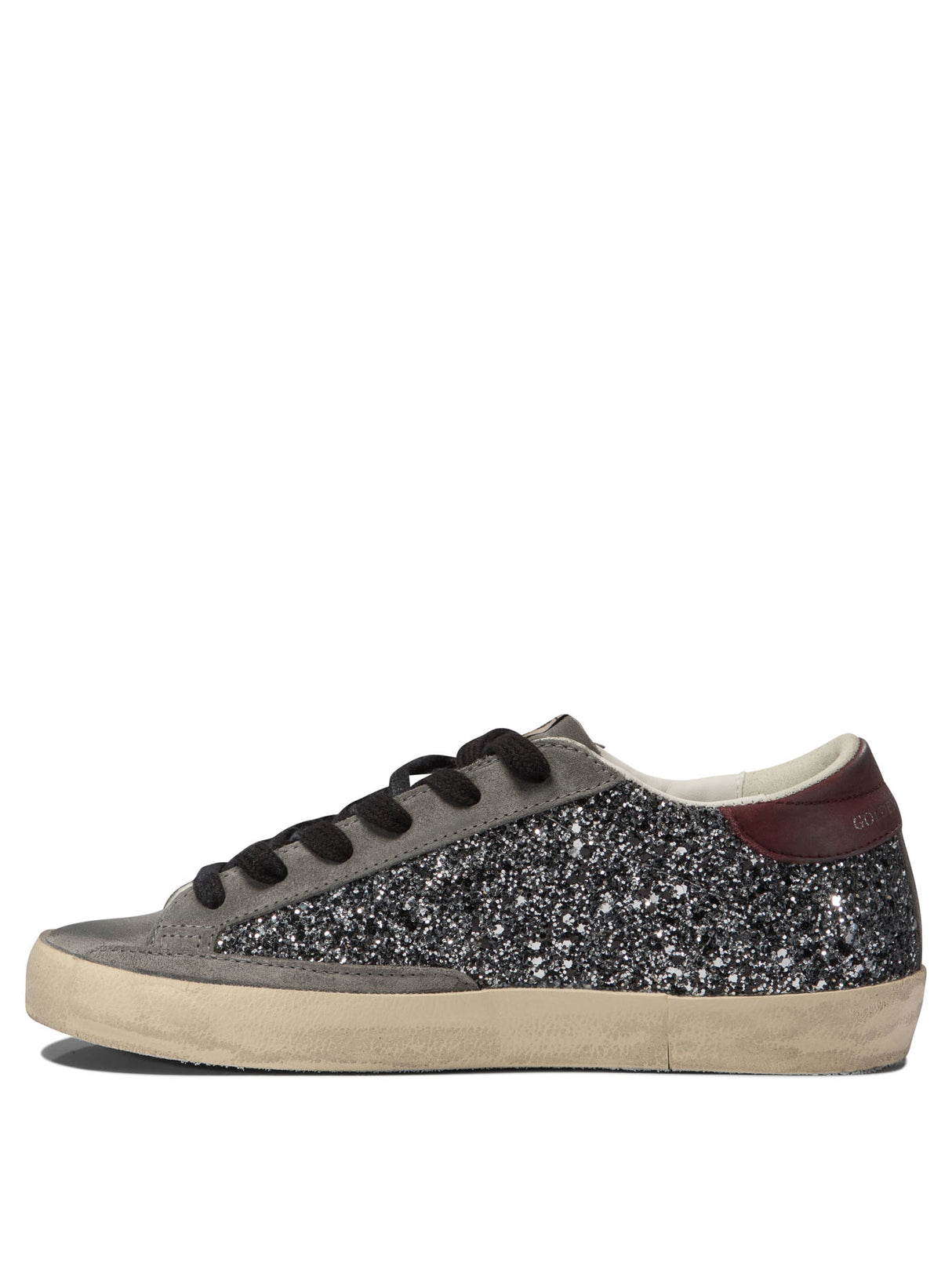 GOLDEN GOOSE Urban Chic Glitter Sneakers with Star Motif