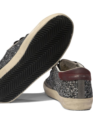 GOLDEN GOOSE Urban Chic Glitter Sneakers with Star Motif