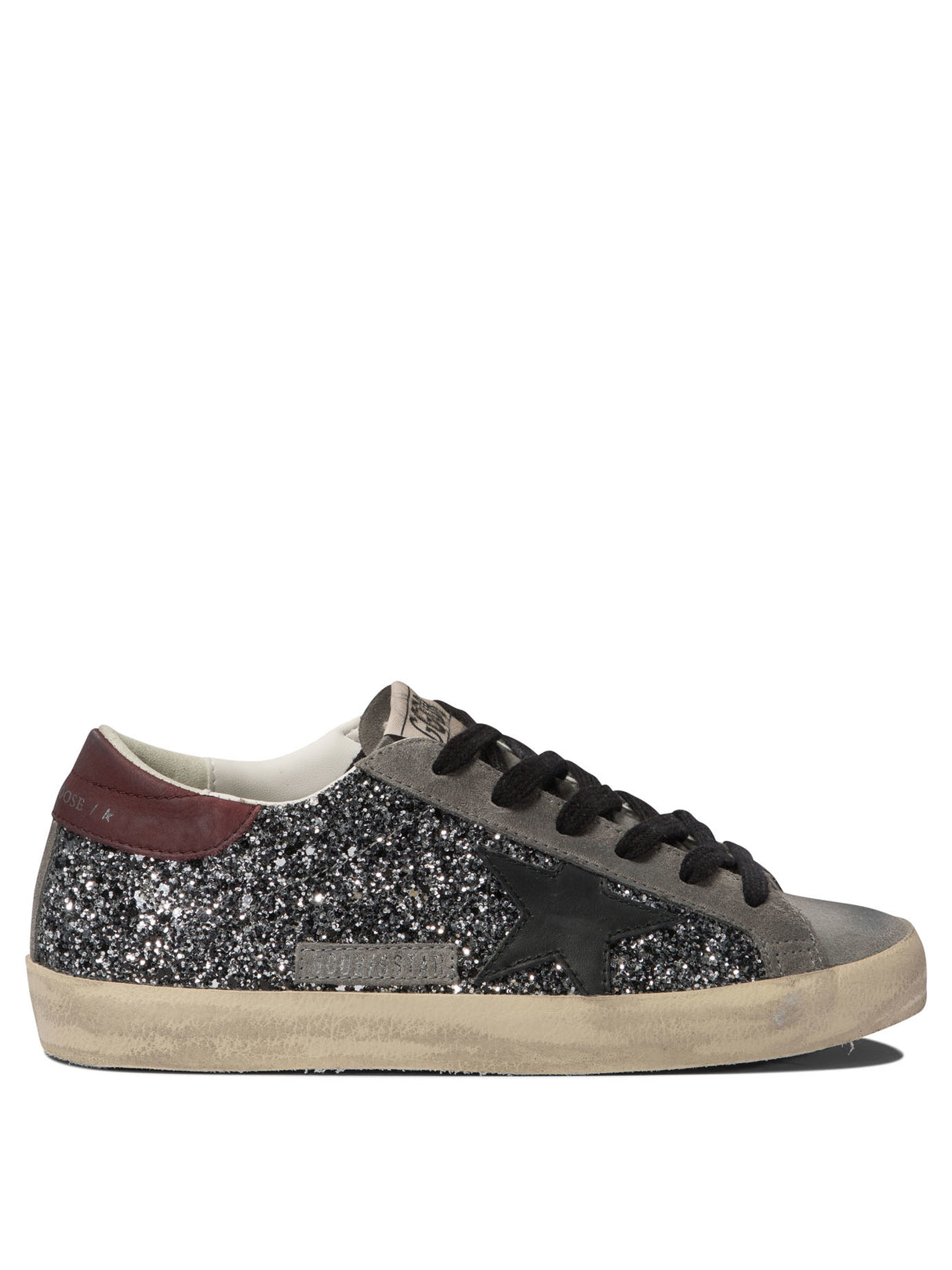 GOLDEN GOOSE Urban Chic Glitter Sneakers with Star Motif