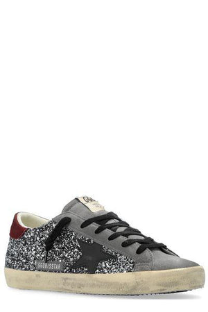 GOLDEN GOOSE Urban Chic Glitter Sneakers with Star Motif