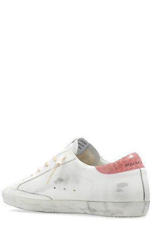 GOLDEN GOOSE Super Star White Leather Sneakers