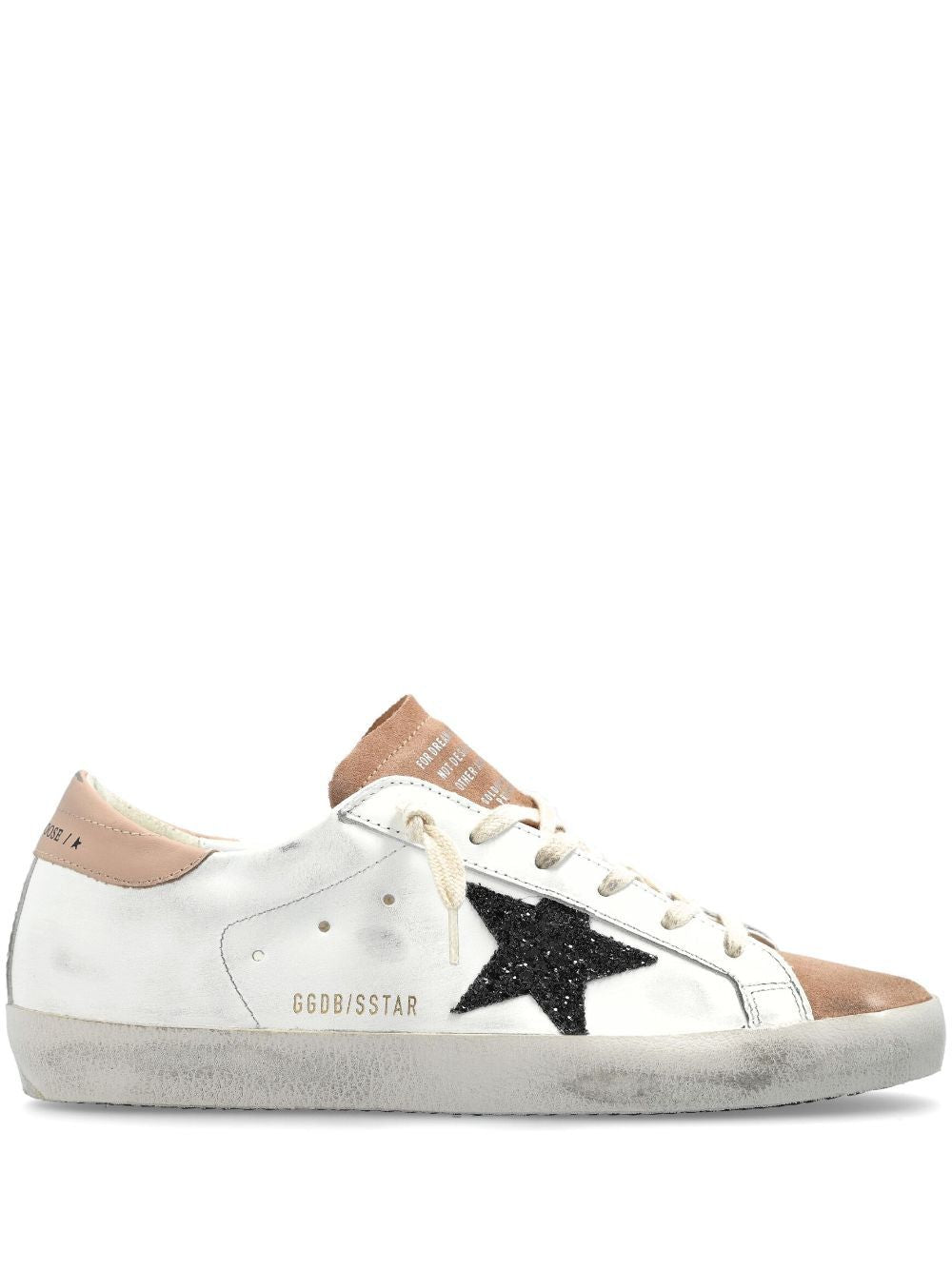 GOLDEN GOOSE Glittering Leather Upper Sneakers for Women