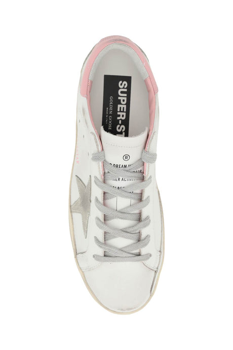 GOLDEN GOOSE Effortlessly Cool: Distressed Canvas Sneakers for Fashion-Forward Women