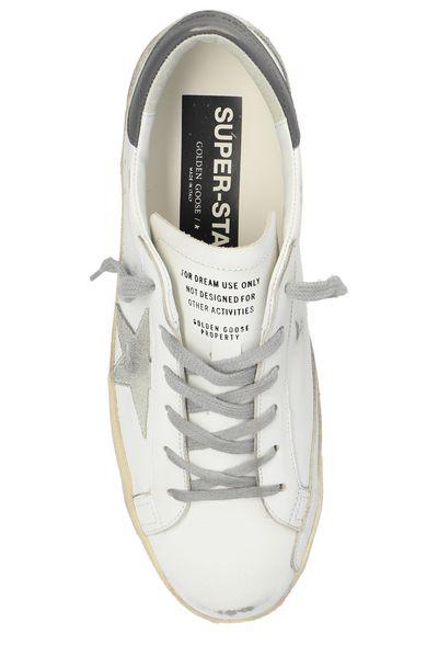 GOLDEN GOOSE Giày Sneaker Mùa Đông Trắng Xám - Bộ Sưu Tập FW24