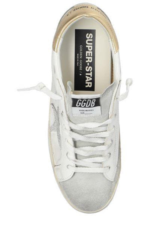 GOLDEN GOOSE Luxurious White Cow Leather Sneakers