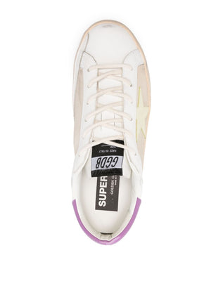 GOLDEN GOOSE Luxury Distressed Leather Low-Top Sneakers for Women