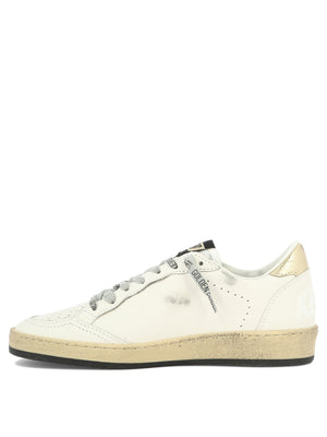 GOLDEN GOOSE Distressed Lace-Up Sneaker with Signature Star Patch