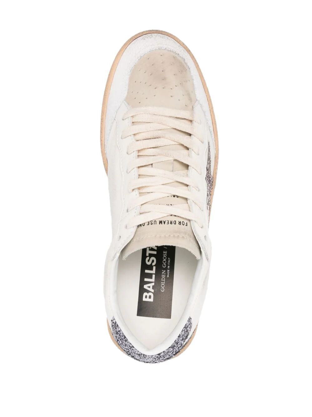 GOLDEN GOOSE Ballstar White Luxe Sneakers for Women