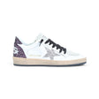 GOLDEN GOOSE Stylish Leather Upper Sneakers with Suede Tongue for Women