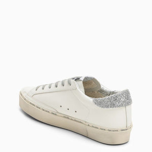 GOLDEN GOOSE Glittered Low Top Trainers with Star Patch Detail for Women