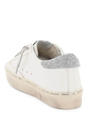 GOLDEN GOOSE Glittered Low Top Trainers with Star Patch Detail for Women