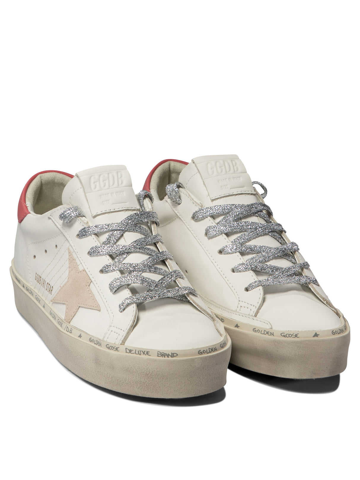 GOLDEN GOOSE Hi Star Chic Leather Sneakers