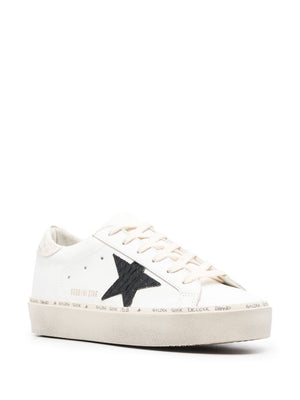 GOLDEN GOOSE Women's White Leather Low-Top Sneakers - 2024 FW Collection