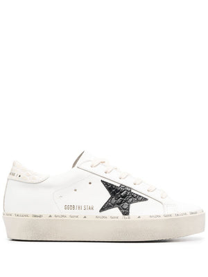 GOLDEN GOOSE Women's White Leather Low-Top Sneakers - 2024 FW Collection