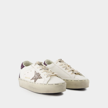 GOLDEN GOOSE Hi Star Elevated White Sneakers