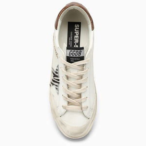 GOLDEN GOOSE Women's White Leather Low Top Trainers with Iconic Animal Star Detail