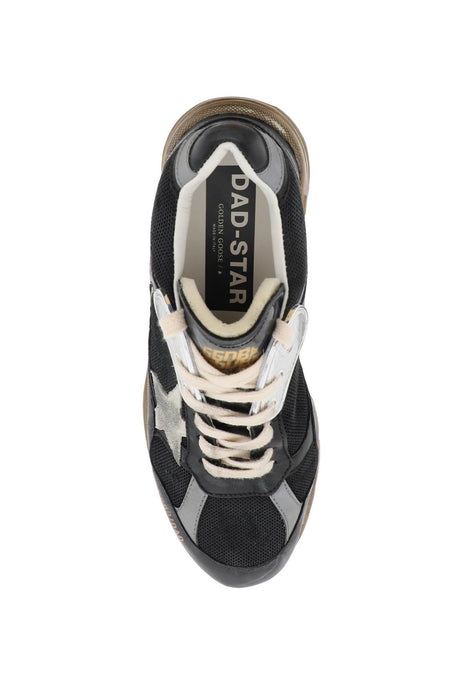 GOLDEN GOOSE Women's Mesh and Leather Dad-Star Sneakers