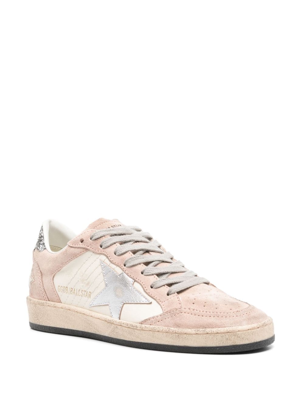 GOLDEN GOOSE Powder Star Leather Sneakers