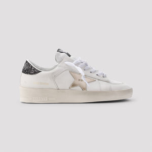 GOLDEN GOOSE Stardan White Leather Sneakers