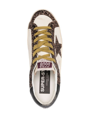 GOLDEN GOOSE Glittering Superstar Women's Sneakers