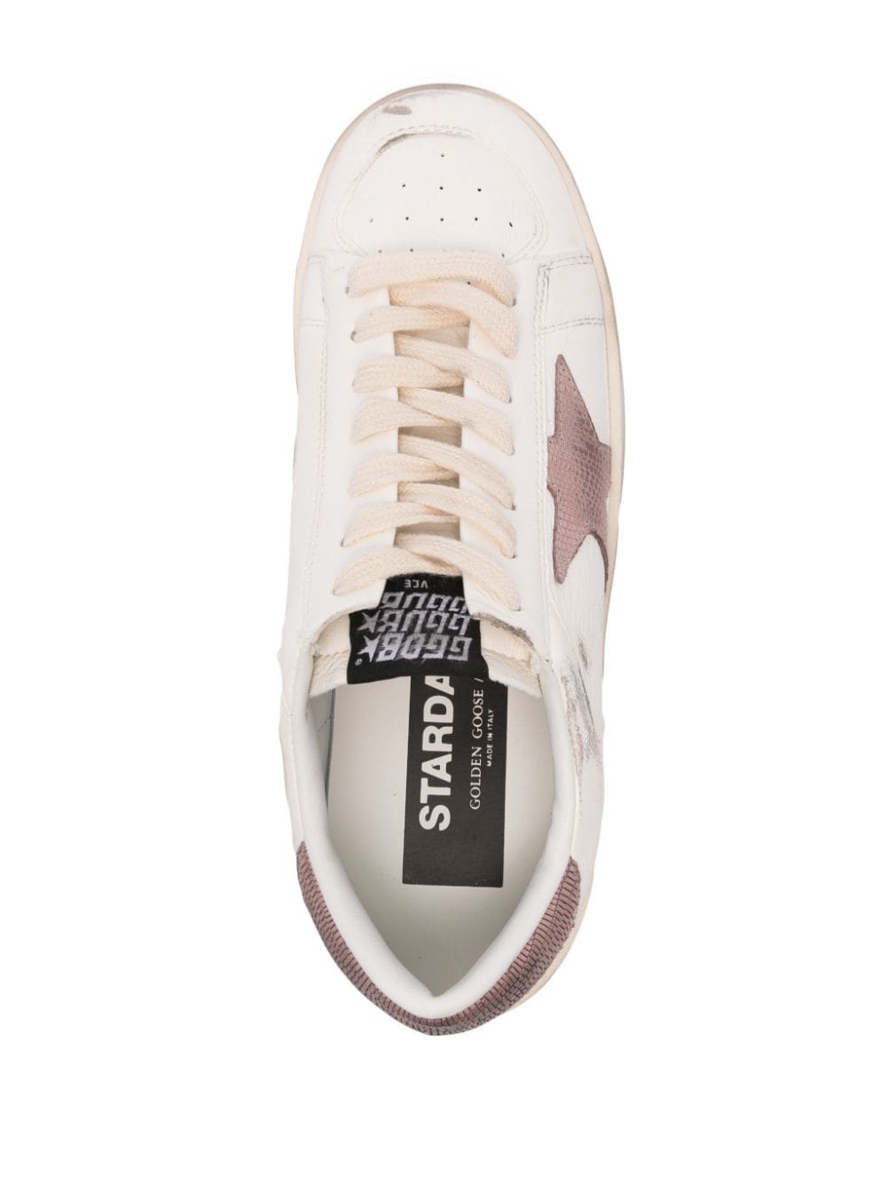 GOLDEN GOOSE Stardan Pink Leather Sneaker