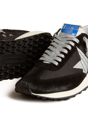 GOLDEN GOOSE Mesh Heel Running Sneakers for Women - Perfect for Fall 2024