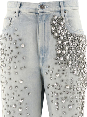 GOLDEN GOOSE Blue Denim Jeans for Women - 2024 Collection