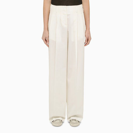 GOLDEN GOOSE Women's Sartorial Pleated Flavia Pant (Mini)