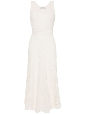 GOLDEN GOOSE White Long Dress for Women - SS24 Collection
