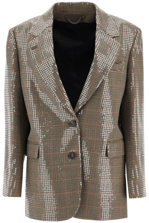 GOLDEN GOOSE Houndstooth Blazer with Sequins - Women's Size 40