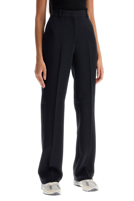 GOLDEN GOOSE Relaxed Fit Wool Blend Trousers for Women