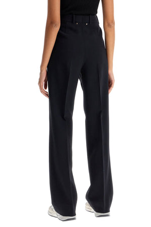 GOLDEN GOOSE Relaxed Fit Wool Blend Trousers for Women