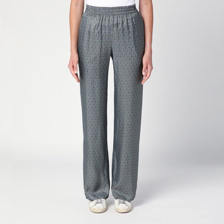 GOLDEN GOOSE Floral Pattern Loose-Fitting Trousers