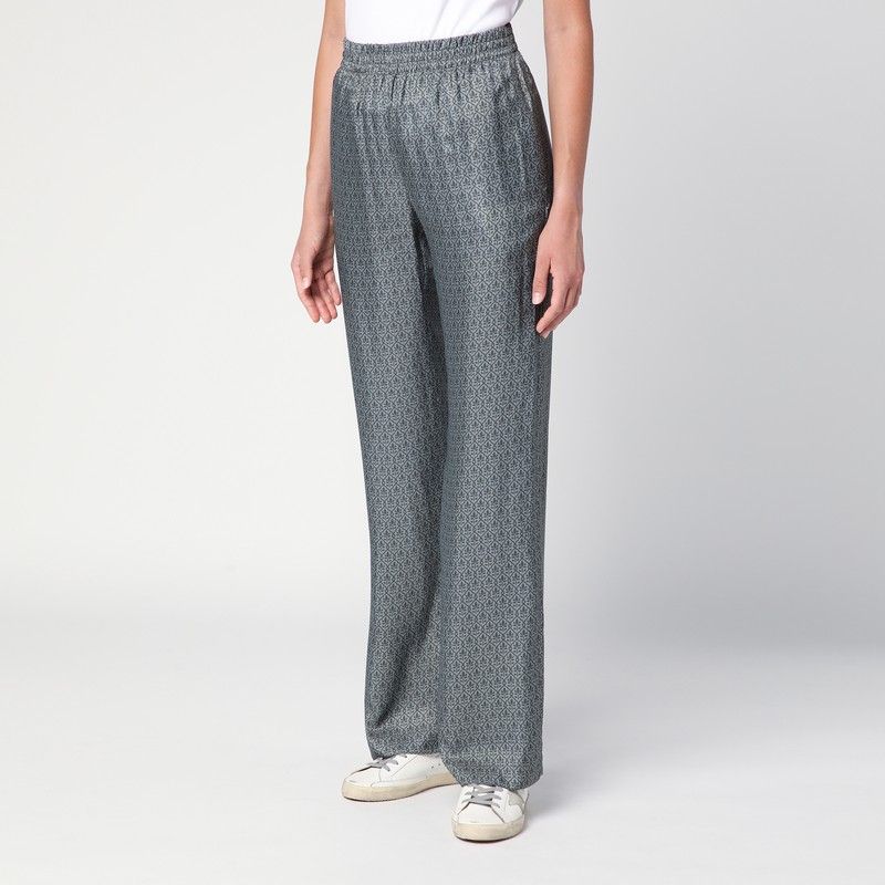 GOLDEN GOOSE Floral Pattern Loose-Fitting Trousers