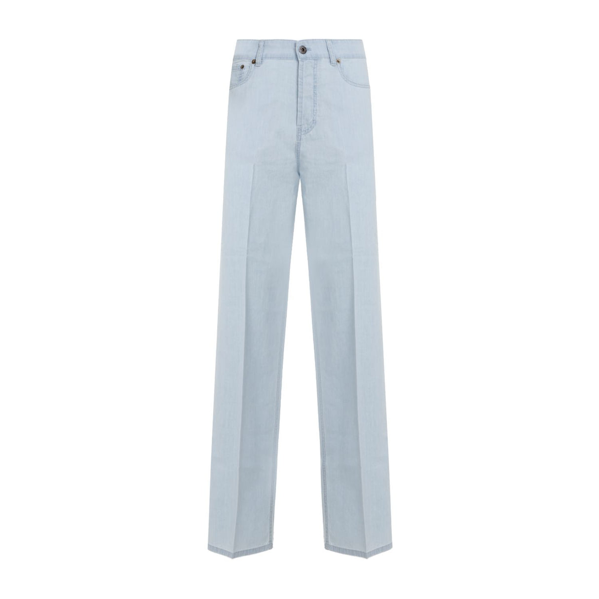 MIU MIU Cotton Pants for Women - FW24 Collection