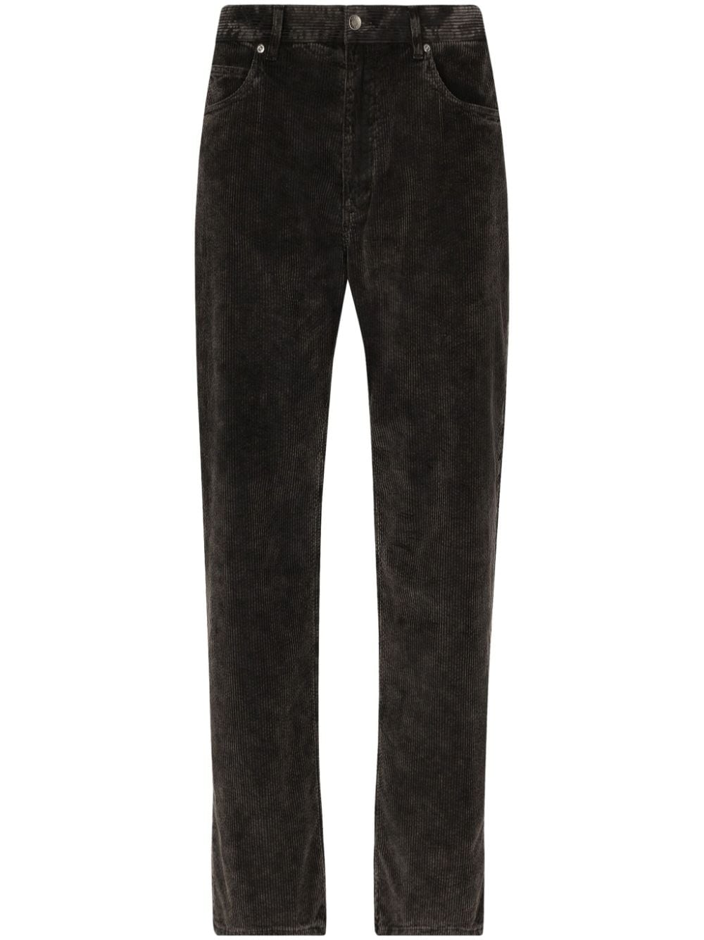 DOLCE & GABBANA Wide Leg Denim Jeans for Men